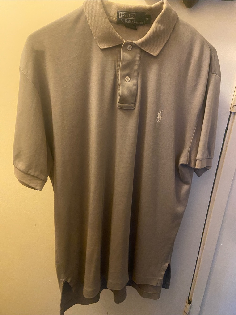 Polo by Ralph Lauren Men's Polo Shirt - Taupe